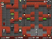 Play Amazing Card Keeper free online arcade game collecting cards and golden coins while avoiding grey enemies