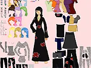Free online character creator game for Akatsuki fans, design your own Naruto rogue ninja member