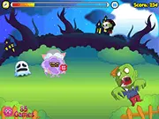 The Ghost Shooter free online game screenshot, shooting ghosts and monsters with a weapon sight