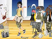 Military Action game, army girl, tactical shooter game