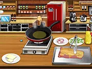 Chateaubriand Deluxe free online game screenshot, preparing gourmet steak, cooking simulation game