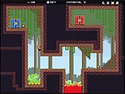 Pixel Quest The Lost Idols free online pixel platformer game on PlayArcadeHub
