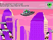 Abudction free online game alien UFO collect geniuses