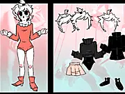 The free online game Dress Up Cal! showing the character Cal in a stylish outfit ready for a night out