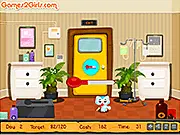 Animal Hospital vet care game, play free online, treat sick animals, future veterinarian simulation