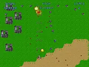 Third War Arcade Shooter gameplay screenshot, intense action with explosions and enemy characters, play free online