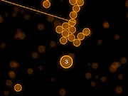 Flux free online puzzle game screenshot showing a grid of colored blocks and a timer