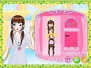 Luxury World of Girls free online fashion game with dressup and hair makeover