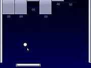 Colllumn free online arcade game screenshot - fast-paced pong-style game to prevent closing columns from reaching the bottom