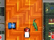 Toy Car Obstacle Course free online game – driving and maneuvering miniature car on PlayArcadeHub