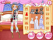 Coachella Street Style dress up game, playing free online, festival fashion outfit makeover for Milly