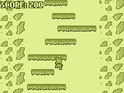 NeveRest retro adventure game, challenging 8-bit platformer, climbing mountain online free, dodging bullets