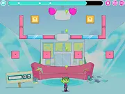 Play Teen Titans Go! Titanic Heartbreak free online, Beast Boy, Raven, Cyborg game, destroy love hearts