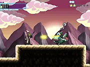 Play Gunbot free online, action-platformer game, shoot and kill enemies, retro robot game