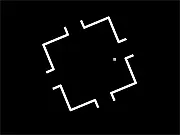 Minyrinth game screenshot - play free online abstract skill and focus game
