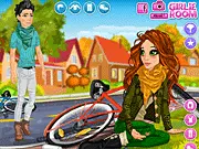 Emily's Diary: Cycle Accident free online story and romance simulation game screenshot
