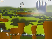Dr. Spektor Teleporter Defense free online game, mad scientist survival, time management game