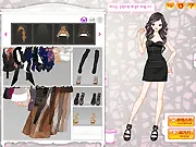 The Boys K-Pop Fashion Show free online dress up game, style Girls' Generation, purple and gold phoenix dress K-Pop costume game