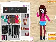 Small Royal Sister Dress Up free online fashion game screenshot showing a young girl model wearing a lavish, elegant royal dress.