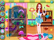 Interesting Holi Dress Up game screenshot - play free online festival fashion and styling game