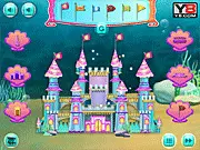 Mermaid Wedding Underwater free online game dress up castle decoration bride