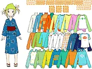 Play Usagi Drop Dress Up free online game, style the character Rin from the Usagi Drop anime with cute outfits and clothes.