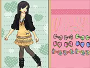 Play Honey Punch Dress Up free online game, dress up an anime girl with kawaii clothes, outfits, and accessories.