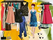 Ball Dressup free online fashion game, styling a girl in an elegant gown for a ball