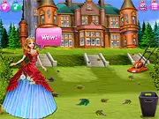 Princesses Grill Party game screenshot - play free online cooking and preparation game