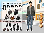 Modern Man Dress Up online game play free style fashion clothes jeans handsome man PlayArcadeHub