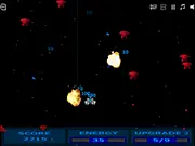 The free online game Space Hammer, featuring a spaceship shooting rapid fire at waves of invading alien enemy ships