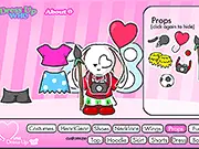 Play Toto Easter Bunny free online interactive game, dress him up with glitter, PlayArcadeHub