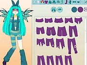 Witch Guardian Maker 2 online dress up game interface showing a magically styled witch character