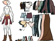 Screenshot of the Pearl Dress Up game showing a fashionable girl character standing in a chic, fully accessorized outfit.