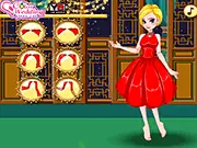 Elsa Cheongsam Design free online fashion dress up game screenshot