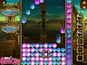 Gem Clix 2 free online puzzle game, play gem matching game, click groups of gems