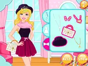 Ellie's Make-up Challenge free game screenshot - doing make-up for a competition