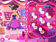Play Lolirock Iris Fashion Style free online dress-up game featuring Princess Iris and 'super girl' outfits