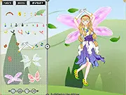 Play Pixie Jeanie Dressup online free game fairy style angelic clothes wings