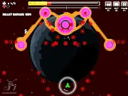 Bullet Audyssey free online rhythm-based shoot 'em up game screenshot with musical notes and spaceship