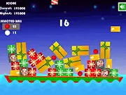 Play Santa's Boat free online Christmas balance game - Santa catching gifts in a small boat