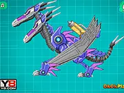 Toy war Robot Double Head Pterosaur free game screenshot - assembling a dinosaur robot