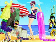 Play Beach Dress Collection free online dress up game, style a surf girl with summer dresses, resort wear, and accessories.