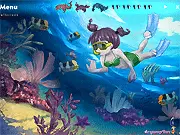 Snorkeling Dress Up free online game create underwater scenery and customize diver