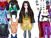 Vivian Dress-Up girl fashion game playing online with stylish clothes and accessories on PlayArcadeHub
