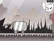 Mosquito & Cow game screenshot – mosquito navigating a puzzle maze to reach a cow