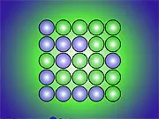 Play DHC Allout free puzzle game online. Click colors on the board to change all tiles to a single color. Brain teaser game on PlayArcadeHub.