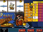 Pirates' Revenge free online slot machine game with gold coins and pirate symbols