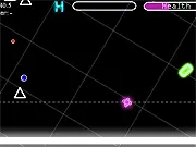 Screenshot of Retroid, a free online heavy pong remix game, showing two paddles and a ball moving quickly across a retro-style screen