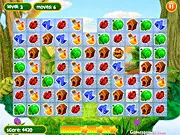 Hey Spring Puzzle Online free game screenshot, showing a board filled with colorful, seasonal spring-themed puzzle pieces.